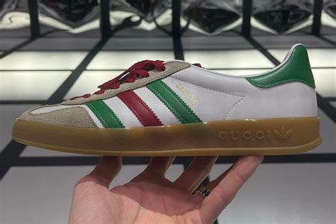 adidad gucci gazelle|Adidas x Gucci hard sided.